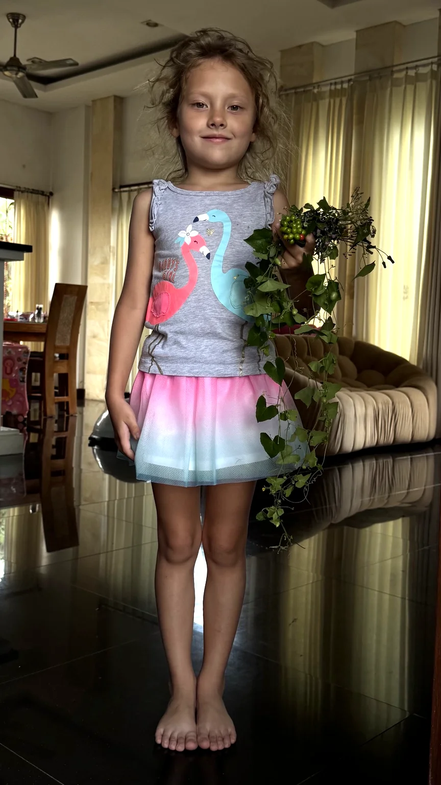 Jaya — full-length standing portrait